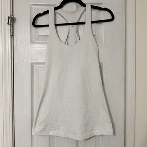 Lululemon White Reversible Tank